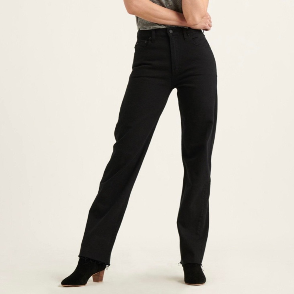 Lucky Brand High Rise Relaxed Stovepipe Jeans NEW